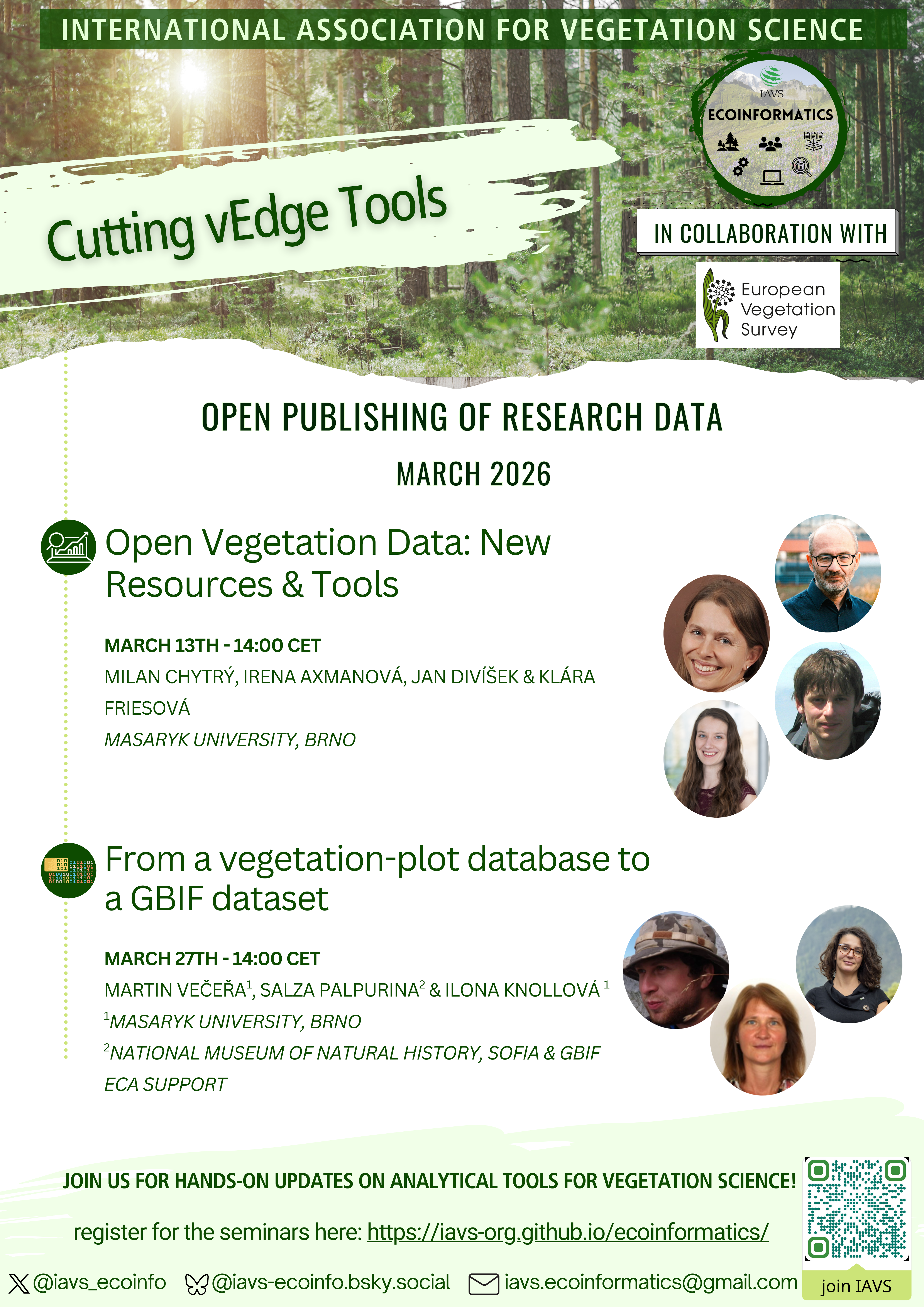 Flyer for March 2026 seminar